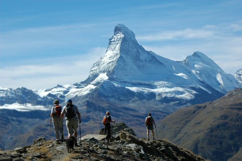 Blick auf das Matterhorn