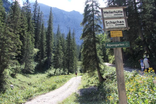 Wetterstein Schachenhaus Schloss Elmau