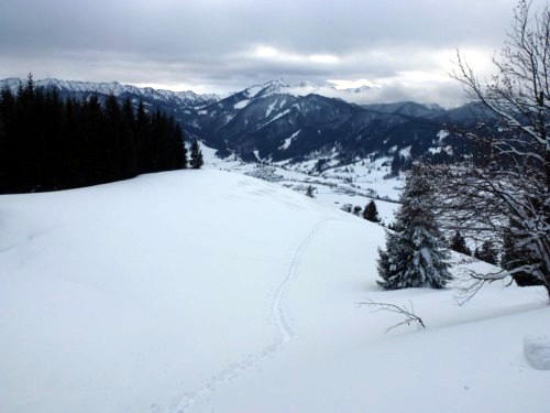 Kappl | Hörnlehütte | Schneeschuhe | Ammergauer Alpen