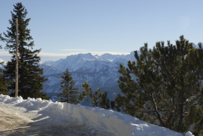 Weg zum Berggasthof Herzogstand