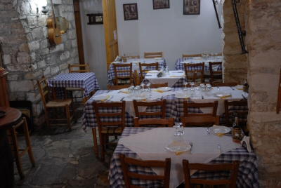 Omodos, Zypern, Taverne Katoi