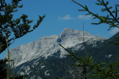 Blick auf die Guffertspitze