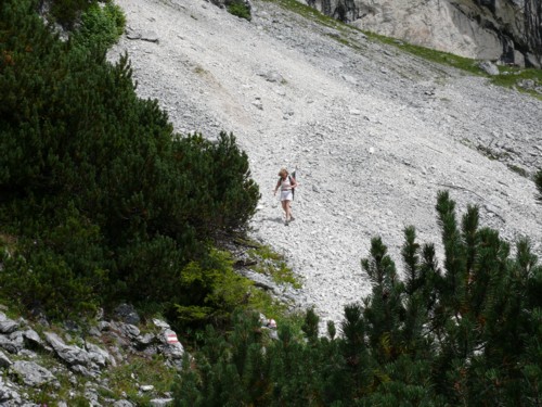 Vorderkaiserfeldenhütte | Naunspitze | Petersköpfel | Pyramidenspitze | Hinterkaiserfeldenalpe