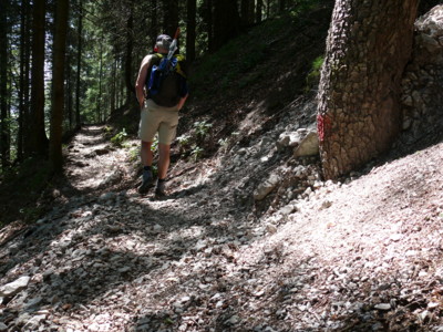 Von der Hinterhornalm über die Bettelwurfhütte zum Hallangerhaus