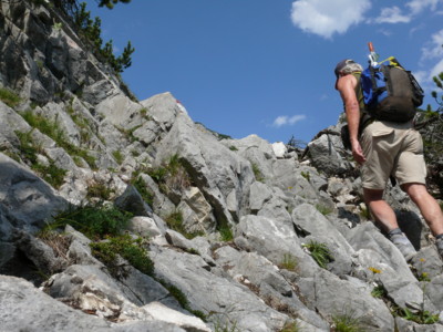 Von der Hinterhornalm über die Bettelwurfhütte zum Hallangerhaus