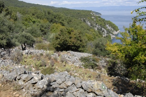 Pepi's trail bei Beli auf der Insel Cres in Kroatien