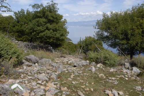 Pepi's trail bei Beli auf der Insel Cres in Kroatien