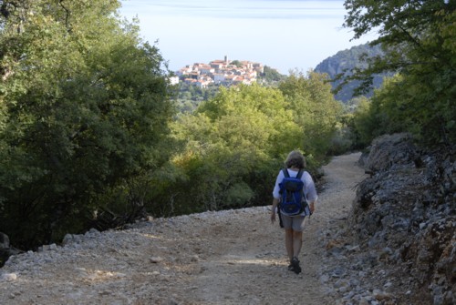 Pepi's trail bei Beli auf der Insel Cres in Kroatien