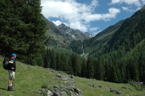 Weg zum Hohenzollernhaus im Oberinntal