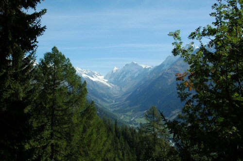 Blick ins Lötschental