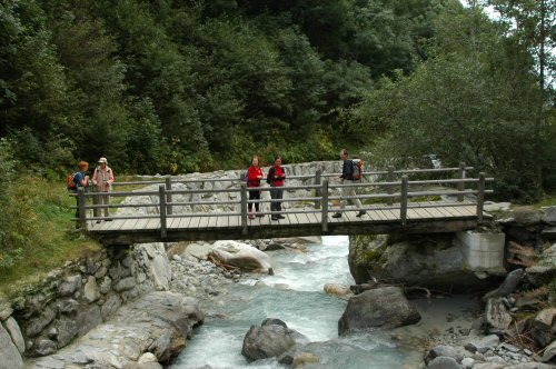 Baldschieder Bach im Oberwallis bei Visp