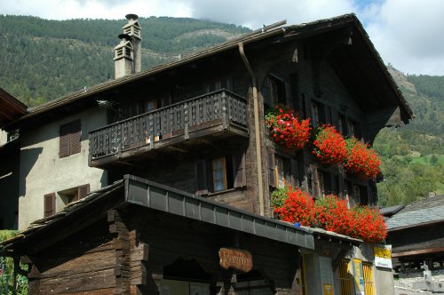 Bauernhaus in Ausserberg bei Visp