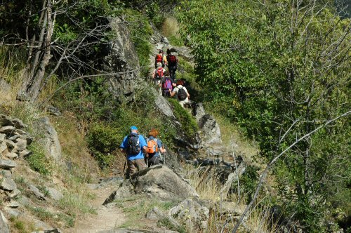 Weg von Ausserberg nach Eggerberg