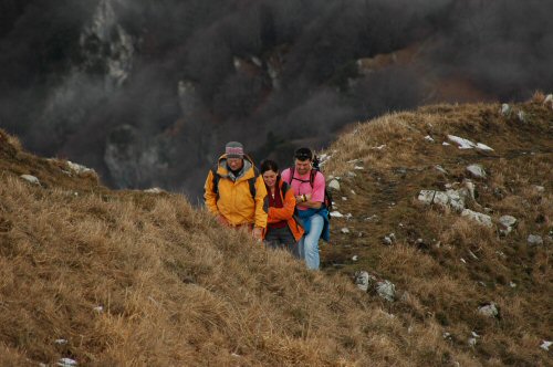 Letzter Anstieg zum Monte Boglia im Tessin bei Lugano