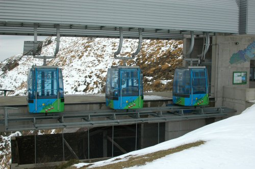 Bergstation der Seilbahn von Miglieglia zum Monte Lemo