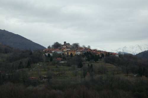 Bergdörfer bei Miglieglia im Tessin