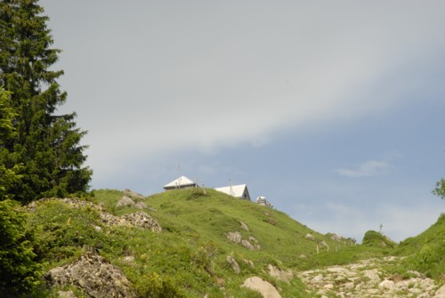 Wanderung von Amden zum Berggasthof Oberchaeseren