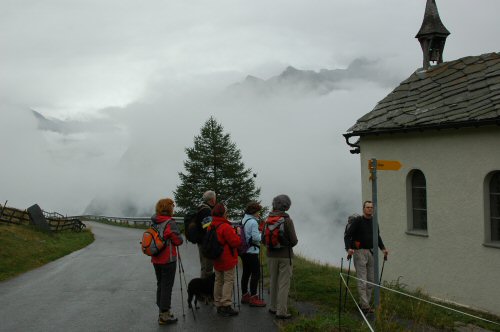 Auf dem Weg von der Moosalp im Oberwallis nach Törbel