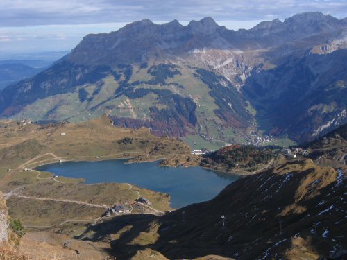 Blick vom Grad im Engstlental