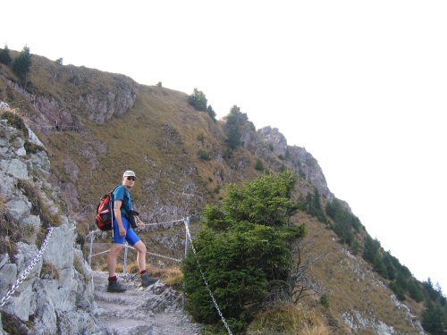 'Weg auf den großen Mythen