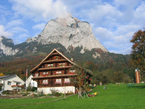 Blick auf den großen Mythen (1899 m)