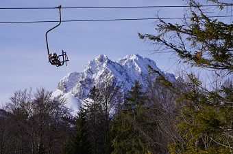 Untere Wettersteinspitze (2151m) und Obere Wettersteinspitze (2298m)